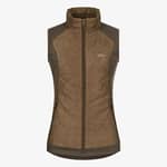 Blaser Dam Fleece Vest Kora Mörkbrun
