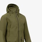 Blaser Herr Striker Jacka Mörk Olivgrön Detalj