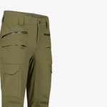 Blaser Herrbyxor Strike WP Mörk Olivgrön Detalj