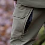 Blaser Herrbyxor Strike WP Mörk Olivgrön På Modell 3