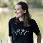 Blaser Herr T-Shirt ARGALI Svart På Modell 2