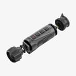 En sprängskiss som visar de interna komponenterna och konstruktionen av Hikmicro Lynx LQ35L 3.0 termisk monokular.