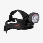 Lafayette Pro Light HL-35 pannlampa på 3500 lumen, visad framifrån med justerbart huvudband