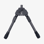 Spartan Javelin Pro Hunt Tac benstöd för jakt sett framifrån mot vit bakgrund.