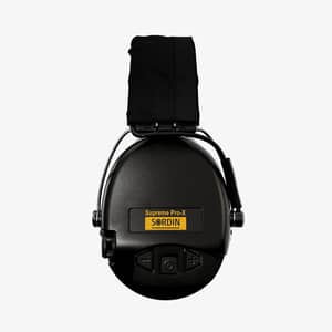 Sordin SUPREME PRO X BLACK-BLACK vänster
