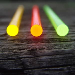 EasyHit fiberoptisk sikte ljus exempel