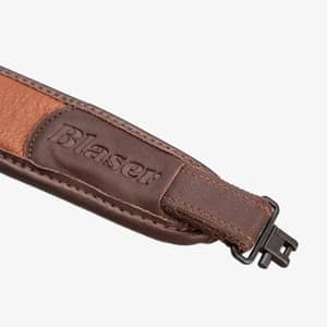Blaser Vapenrem Läder Brun rembyglar snabbfäste