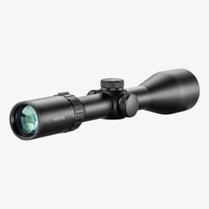 Hawke Vantage 30 WA FD 2,5-10x50 belyst kikarsikte sedd snett bakifrån