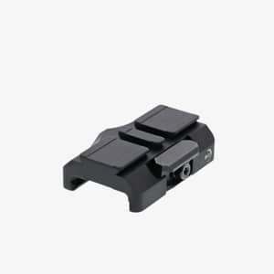 Aimpoint Acro fast fäste 22mm i svart färg sett från sidan