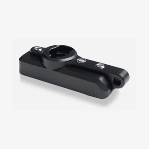 Svart Classic Guide adapter för Spartan sedd snett framifrån på vit bakgrund