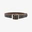 hundhalsband läder 14mm brun