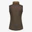Blaser Dam Fleece Vest Kora Mörkbrun Bak