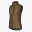 Blaser Dam Fleece Vest Kora Mörkbrun Vänster