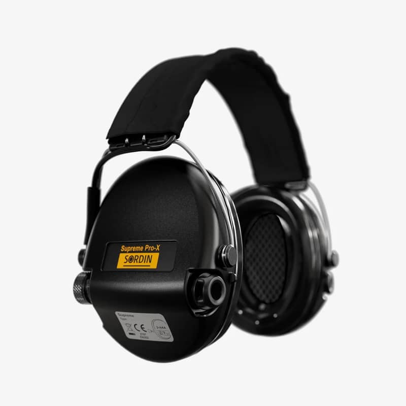Sordin SUPREME PRO X BLACK-BLACK