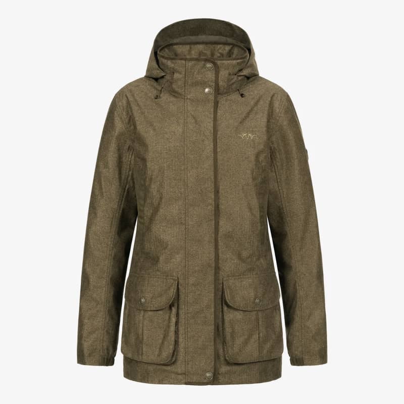 Blaser Dam Vintage Jacka Celine Mörkbrun Melange