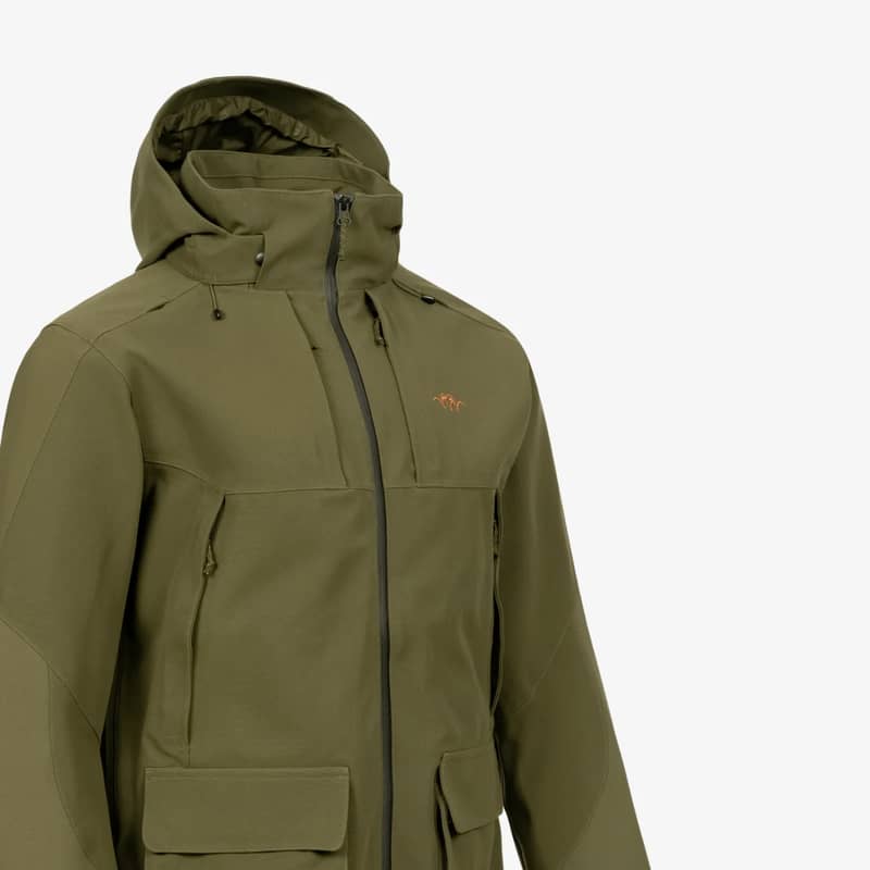Blaser Herr Striker Jacka Mörk Olivgrön Detalj
