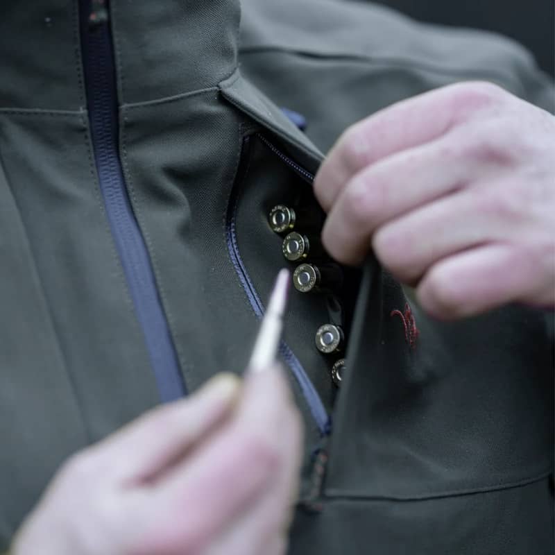 Blaser Herr Striker Jacka Mörk Olivgrön På Modell 2