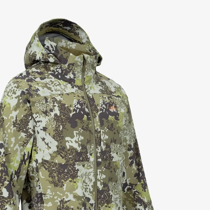 Blaser Herrjacka Resist 3L Huntec Camouflage Detalj