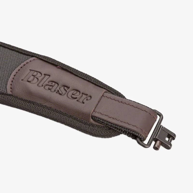 Blaser Vapenrem Svart-Antracit Cordura rembyglar snabbfäste