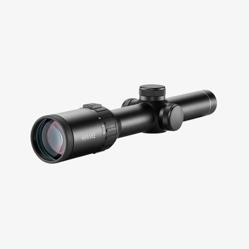 Hawke Endurance 30 FD 1-6x24 kikaresikte sett bakifrån i vinkel