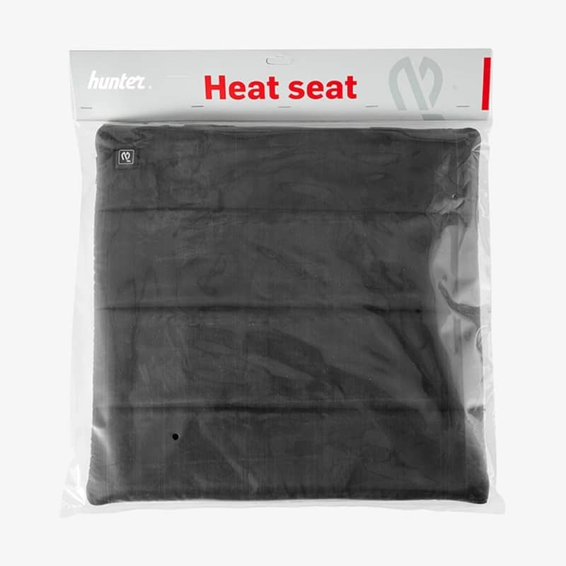 Hunter Heat Seat värmesits i sin genomskinliga originalförpackning med produktnamn