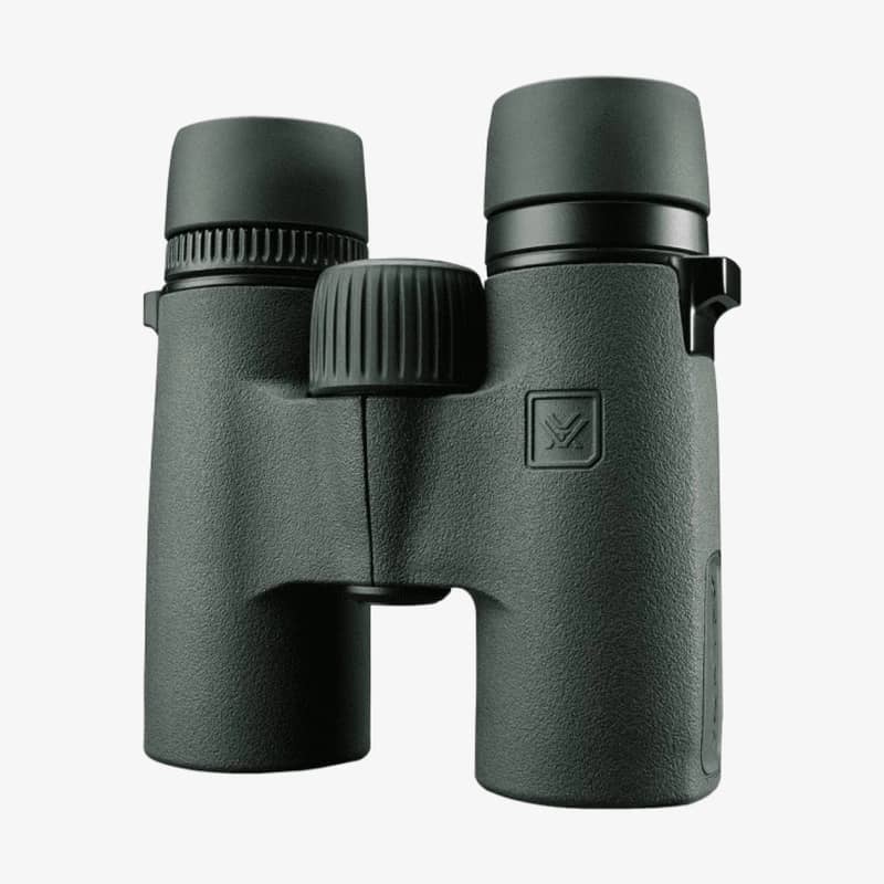 Vortex Bantam HD 6,5x32 kikare sedd bakifrån med mittfokusering och justerbara ögonmusslor