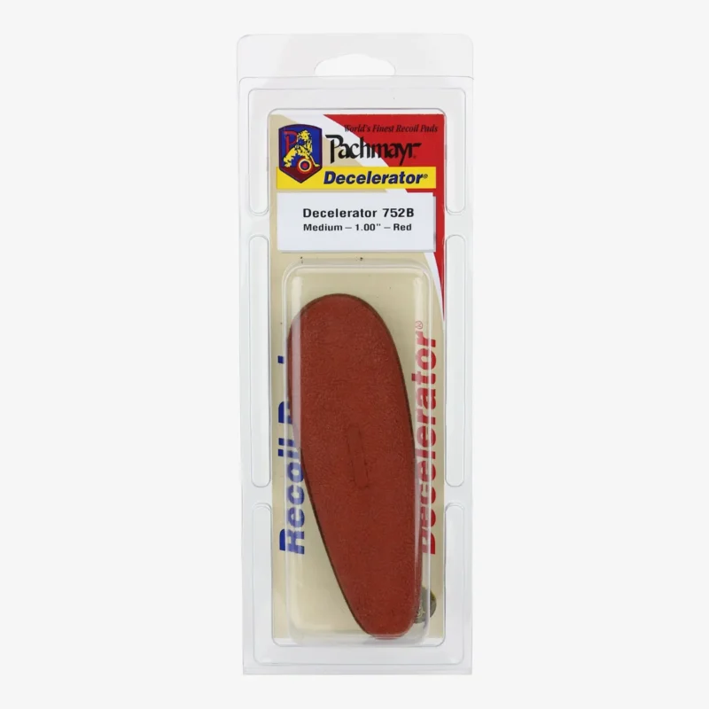 Pachmayr Bakkappa D752B Röd Medium 25 mm i Förpackning